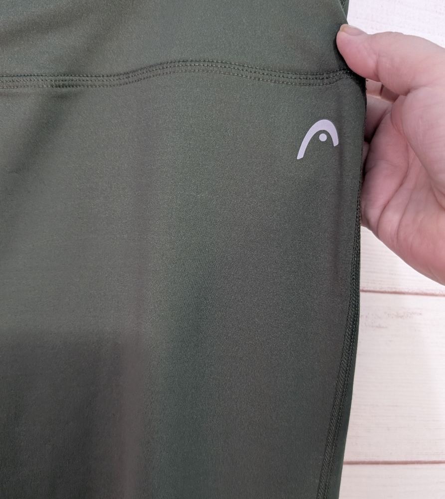 Euc HEAD Olive Green Leggings Size XL - Picture 7 of 8